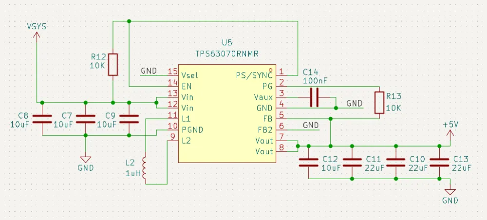 TPS63070 Schematic Complete