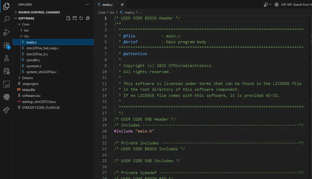 VSCode STM32 Build and Flash