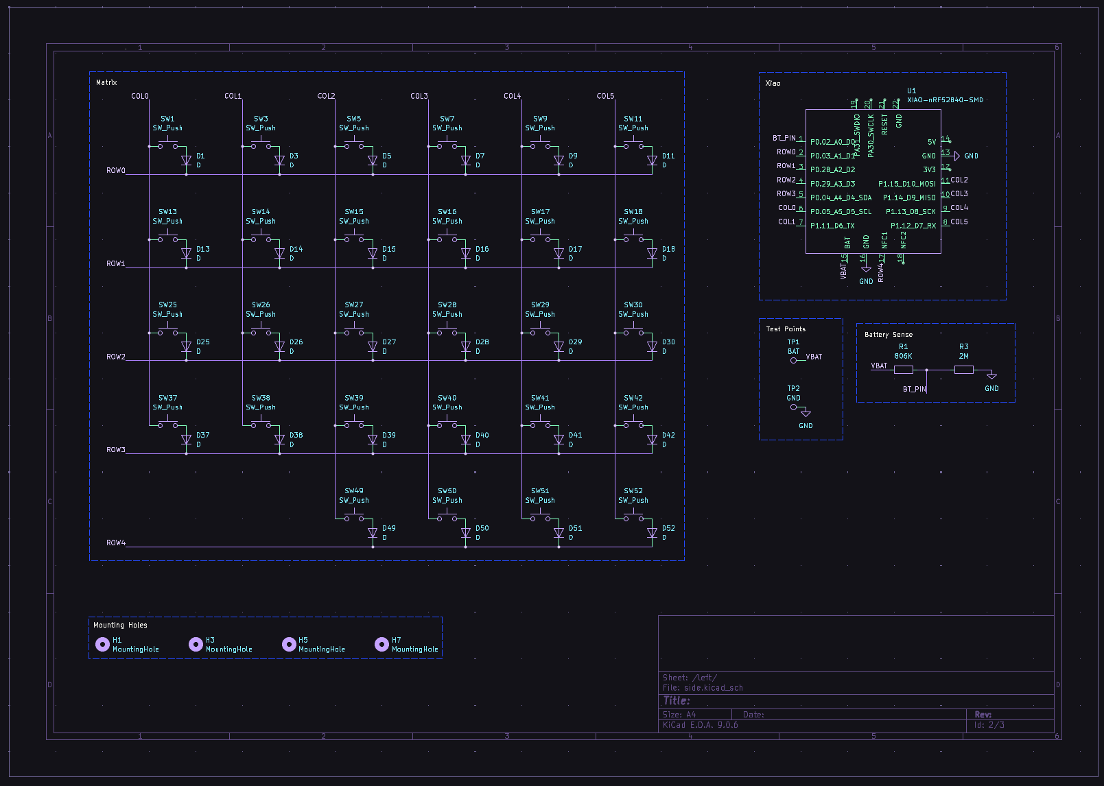 Keyboaed Blueprint Split Keyboard - Hardware Project - Blueprint