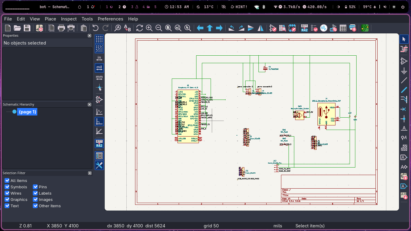DeskMate AI - Hardware Project - Blueprint