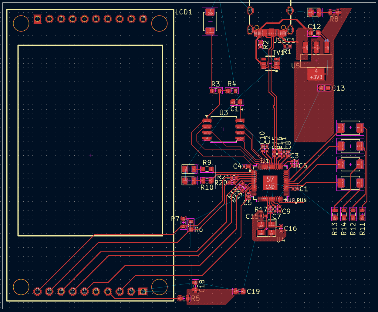 Screen Devboard - Hardware Project - Blueprint