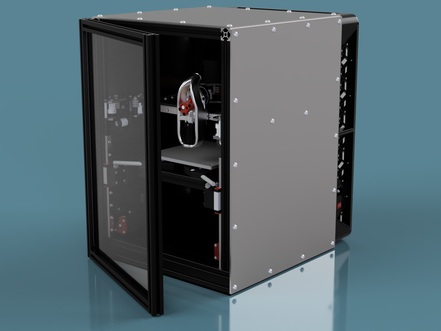 Cuprite Full Printer Render(Blue)
